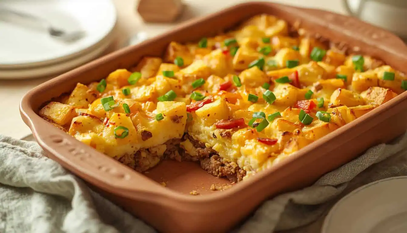 Chicken and vegetable casserole